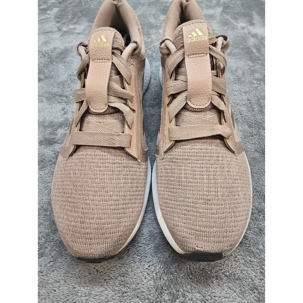 Adidas Edge Lux 4 Running Shoes Womens 10 Pink/Tan Athletic‎ FX9955